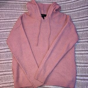 Hooded Pink Sweater